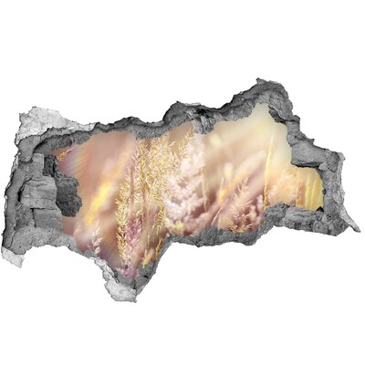 badkamer tegelstickers Bloemenweide achter de muur