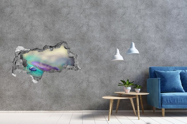 plakfolie tegels Een druppel op een pauwenveer