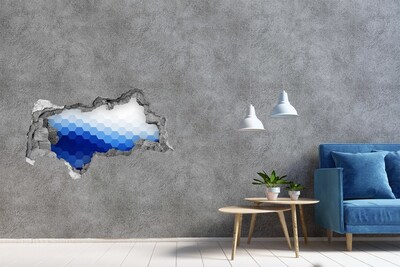 keuken tegelstickers Gat naar de blauwe oceaan