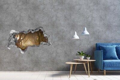 plakfolie tegels Een pad tussen de bomen