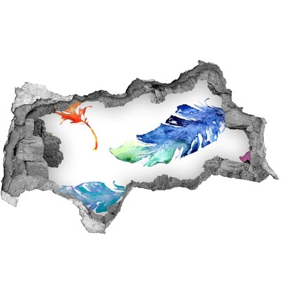 Dziura 3d fototapeta naklejka Tropikalny ocean