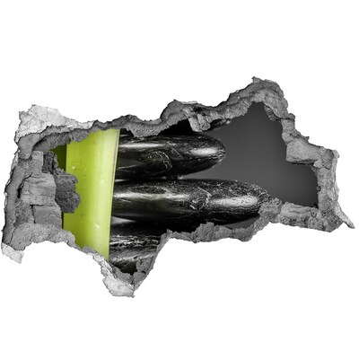 Samoprzylepna dziura naklejka beton Kamienie w spa