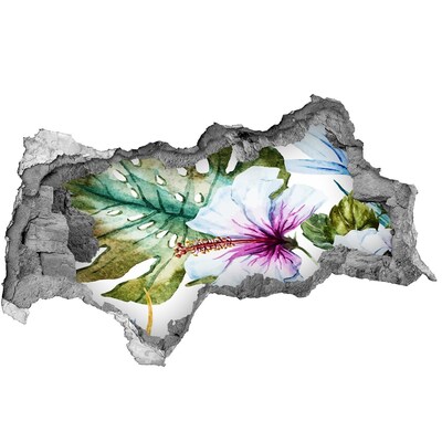 Zelfklevende 3D wandsticker illusie Immersieve optische wervel