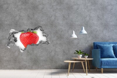 Zelfklevende 3D wandsticker illusie Geometrische vormen op de muur