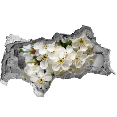 3D muursticker gescheurde muur Fruitparadijs achter de muur
