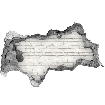 Zelfklevende 3D wandsticker illusie Verjaardagsverrassing
