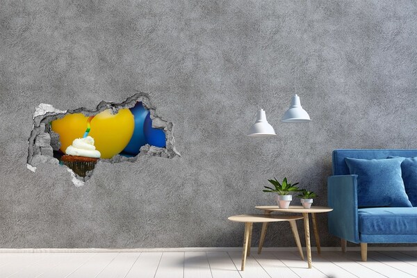 Samoprzylepna naklejka Urodzinowa niespodzianka