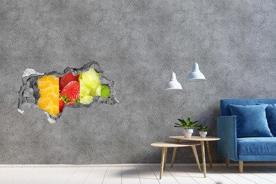 Wandsticker 3D doorkijk Kruidenhoekje in de keuken