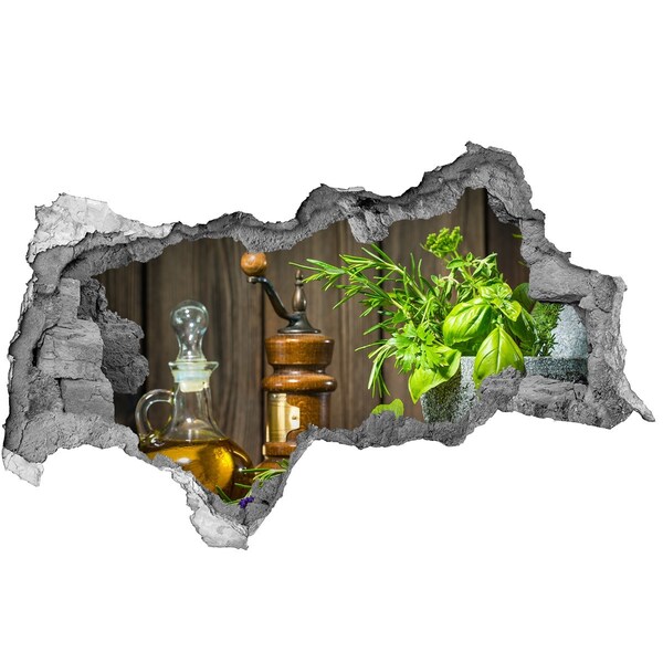 Samoprzylepna naklejka Ziołowy zakątek w kuchni