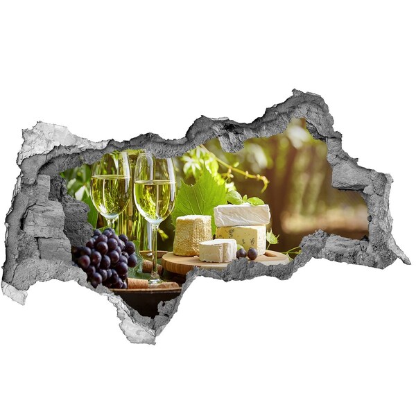 Fototapeta dziura na ścianę Serowe przyjemności w słońcu