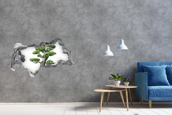 Samoprzylepna dziura na ścianę Bonsai w dziurze w ścianie
