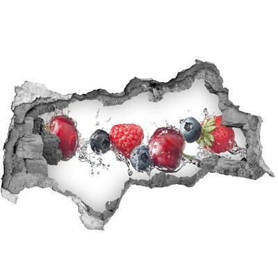 Samoprzylepna naklejka beton Owocowy wodospad