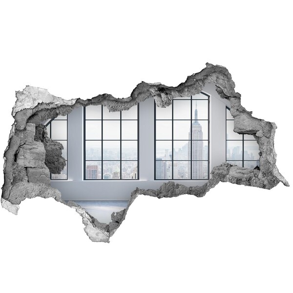 Fotoobraz dziura na ścianę Widok na Nowy Jork