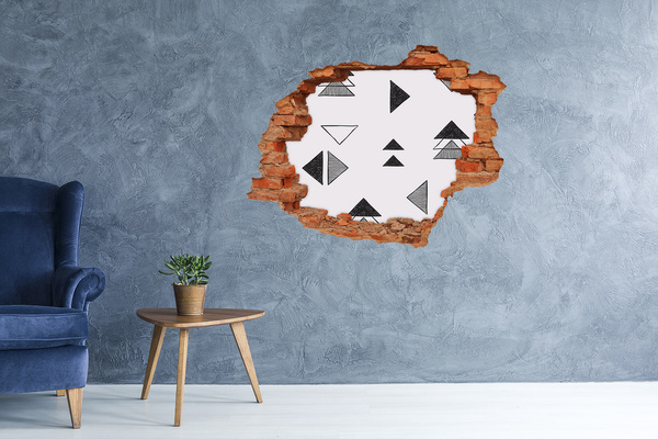 stickers voor ikea meubels Geometrische patronen op de muur