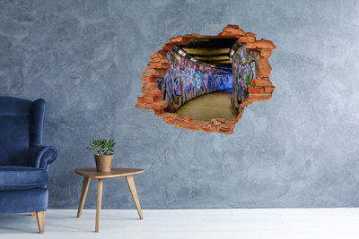 ikea malm stickers Graffiti in een stadstunnel