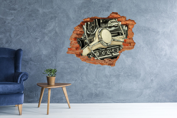 stickers voor ikea meubels De stijlvolle cockpit van een klassieke auto