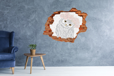 stickers trofast ikea Uil met rozen