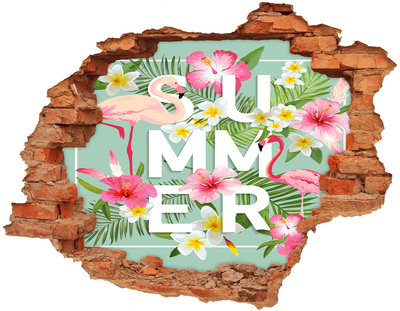 Fototapeta dziura na ścianę Letnie Marzenia