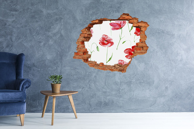 stickers trofast ikea Bloemengat in de muur