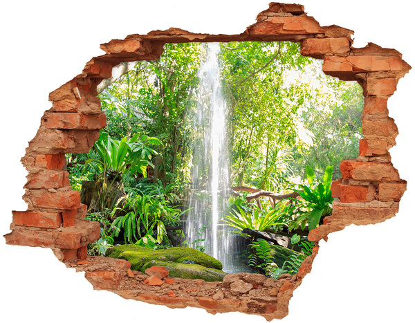 trap stickers Tropische waterval in de jungle