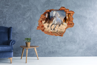 ikea malm stickers Wilde galop van paarden
