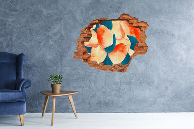 ikea malm stickers Fruitparadijs achter de muur