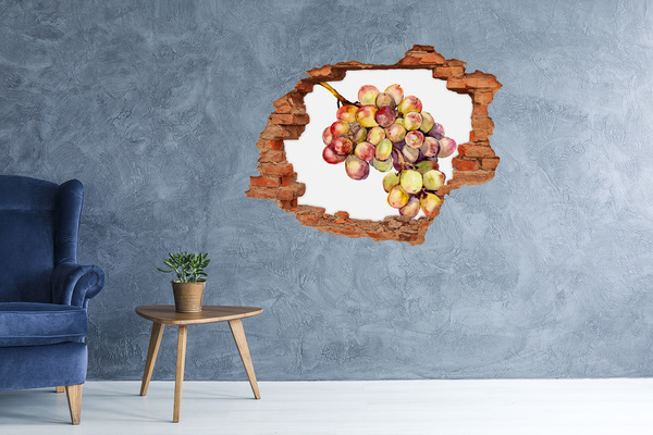 ikea malm stickers Fruit in een gat in de muur