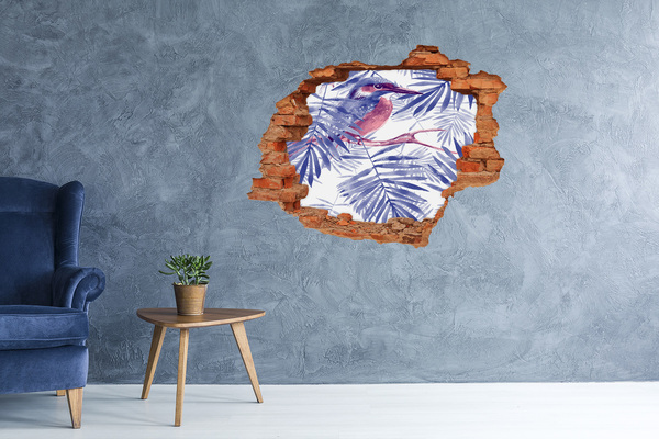 ikea malm stickers Tropisch paradijs achter de muur