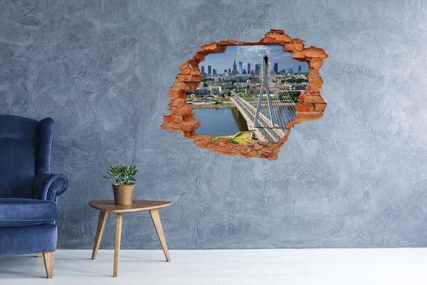 plakfolie trap Brug in Warschau