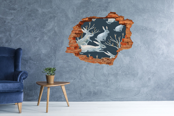 stickers voor ikea meubels Konijntjes in de diepte van de zee