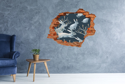 stickers voor ikea meubels Konijntjes in de diepte van de zee