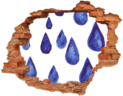 stickers trofast ikea Waterdruppels op de muur