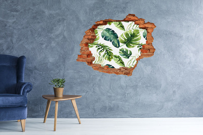 stickers trofast ikea Tropische jungle achter de muur