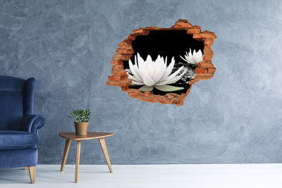 ikea malm stickers Waterbloemen in een mysterieuze vijver