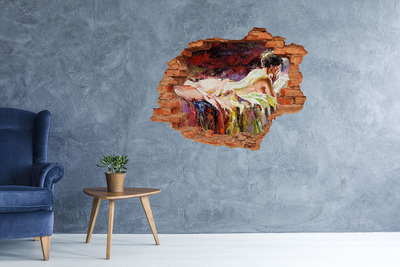 stickers voor ikea meubels Schilderachtig berglandschap