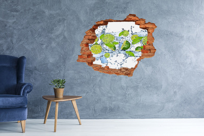 trap stickers Verfrissende limonade met water