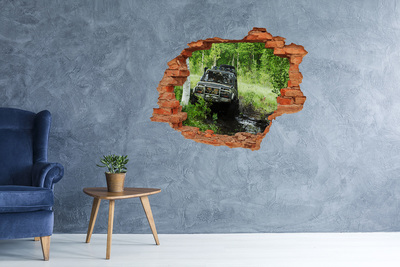 trap stickers Offroad-avontuur in het bos