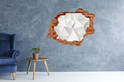 trapstickers Kristallen gat in de muur