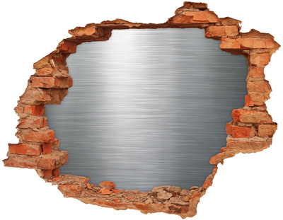 Dziura 3d fototapeta naklejka Skradziona Ściana