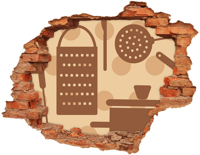 Samoprzylepna naklejka Wnętrze z motywem retro