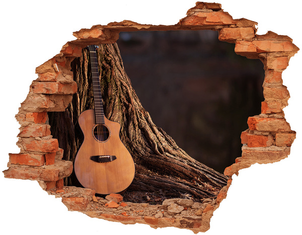 Fotoobraz dziura na ścianę Guitar in Nature
