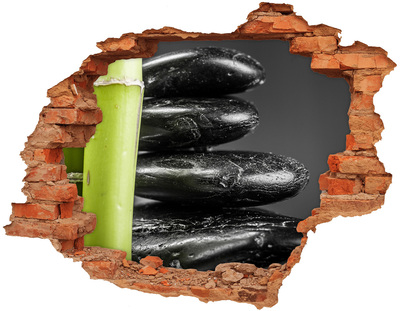 Samoprzylepna dziura naklejka beton Kamienie w spa
