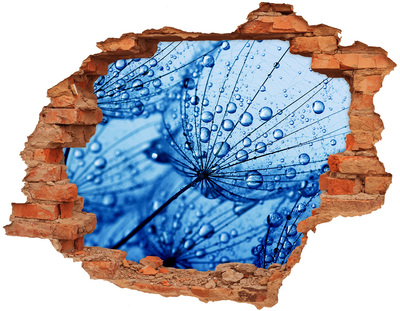 Vinyl muursticker 3D breekeffect Een verfrissende citrusaanblik