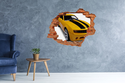 Vinyl muursticker 3D breekeffect Keukensmaken van over de Muur