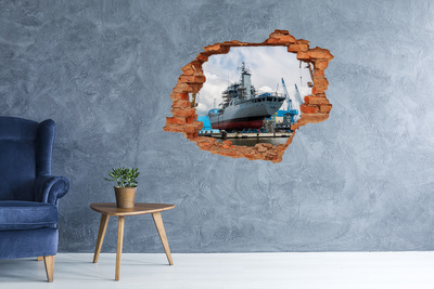 Vinyl muursticker 3D breekeffect Fruitwaterval