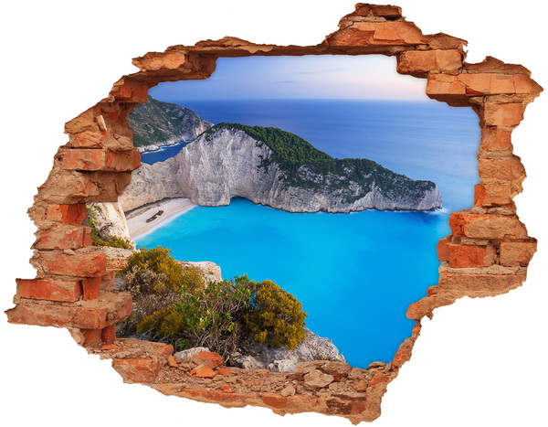 naklejka fototapeta 3D widok Zatoka Zakynthos