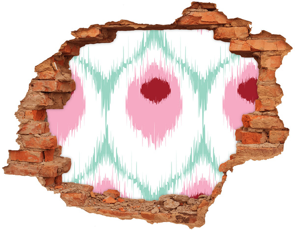 Fototapeta dziura na ścianę Dźwiękowa iluzja w betonie