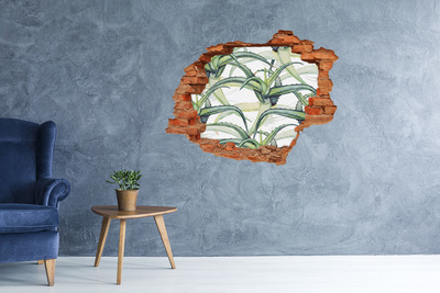 Vinyl muursticker 3D breekeffect Kosmische ruimte