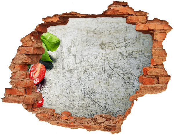 Vinyl muursticker 3D breekeffect Golden Gate Bridge in Californië