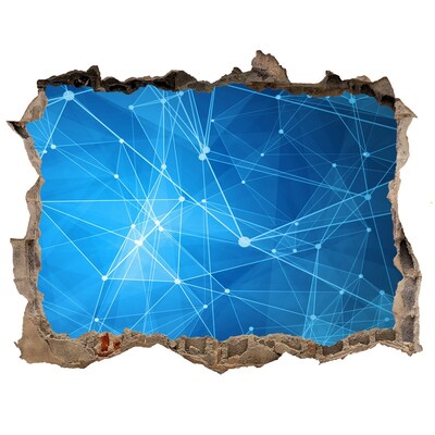 ikea kura stickers Digitale ruimte achter de muur